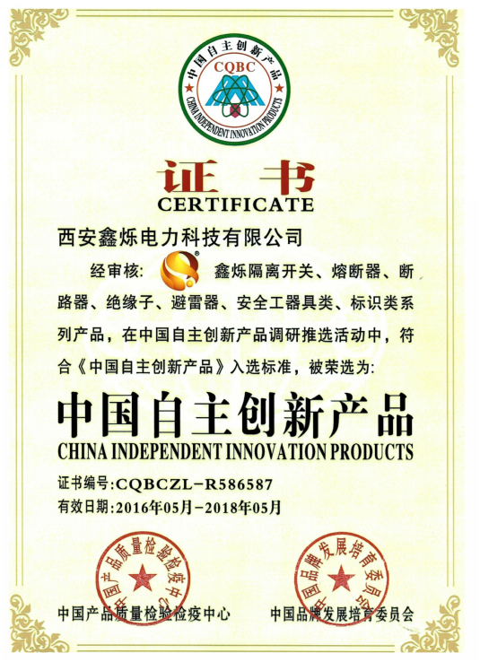 中国自主创新产品